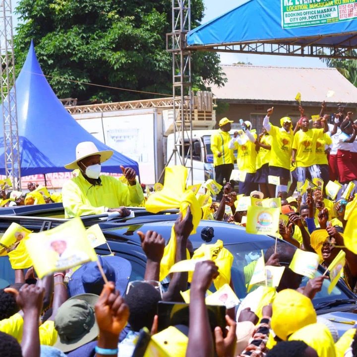 Museveni Rallies Kalangala Voters to Back NRM Candidate Idah Nabayiga
