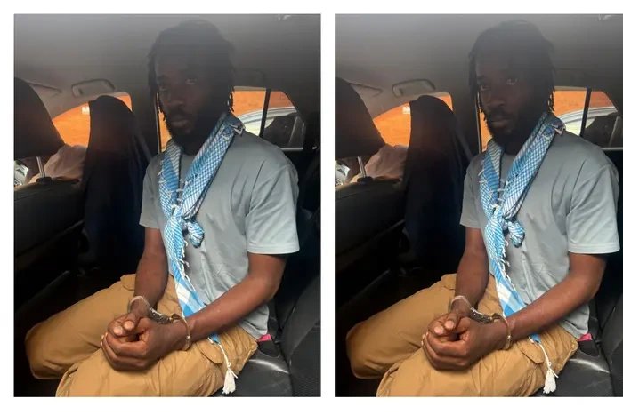 Photo of handcuffed activist Ninye Tabz sparks confusion on whereabouts