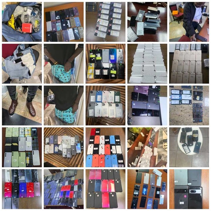 Customs Enforcement at Entebbe Airport Foils Smuggling of 448 Mobile Phones Worth $76,704