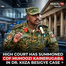 Gen Muhoozi seeks dismissal of Besigye's case over alleged death threats