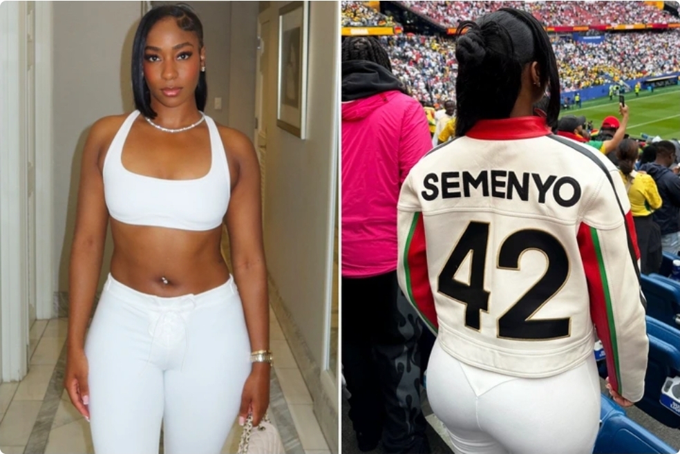 Fans say ‘allow him space to concentrate’ as Antoine Semenyo’s fiancee stuns in bold outfit for England clash