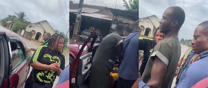 Drama as Man Tries to Retrieve Car Wife Allegedly Donated to Pastor