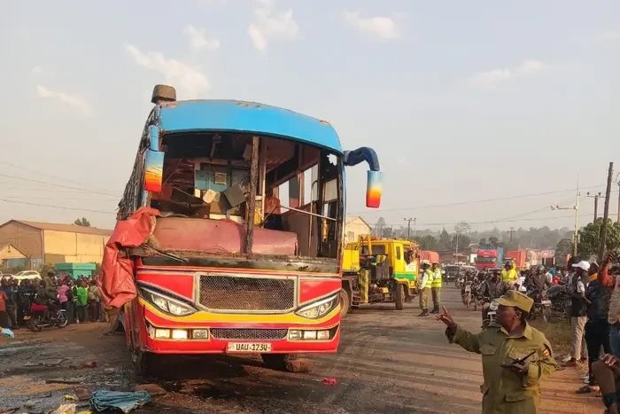 1 dead, several students injured as train hits school bus in Mukono