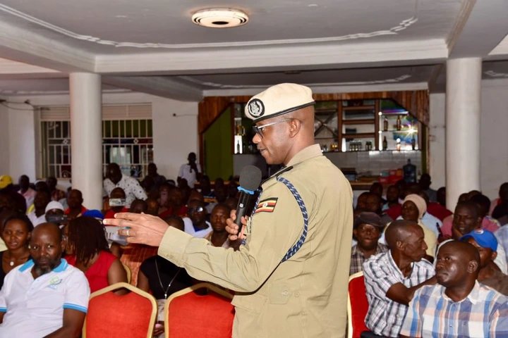 Traffic Police Sensitise Road Users On Safety In Kiira, Bweyogerere, Namugongo And Kireka