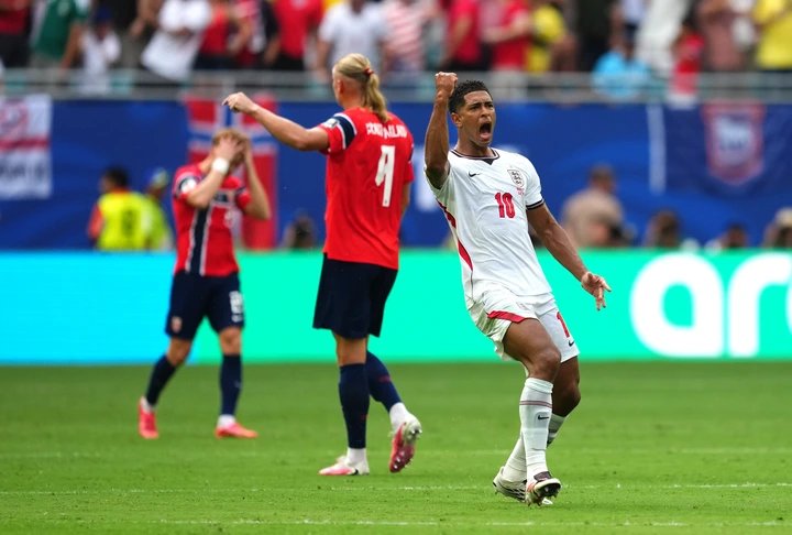 Norway furious after Jude Bellingham’s England goal not ruled out as ball appears to hit cable