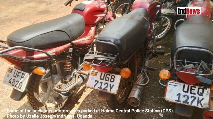 Hoima police to auction unclaimed motorcycles, cars and tv sets