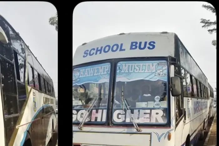 School bus drivers arrested after police find 207 pupils crammed into 2 buses
