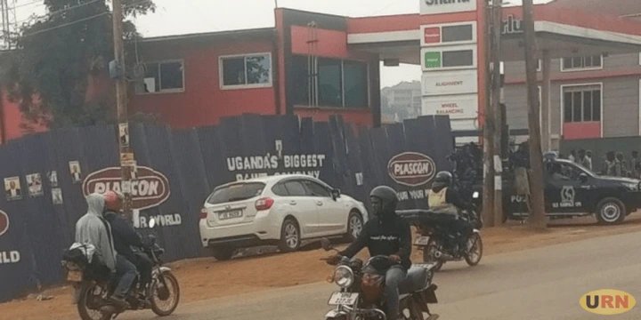Police Deploy Heavily Outside NUP Headquarters Ahead of Party Anniversary