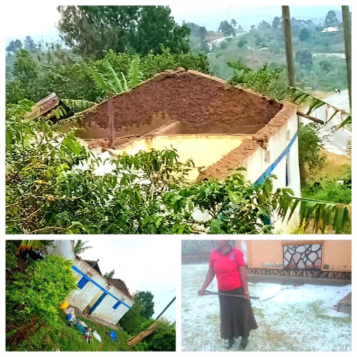 Heavy rains and storms destroy crops, houses in Bugangari