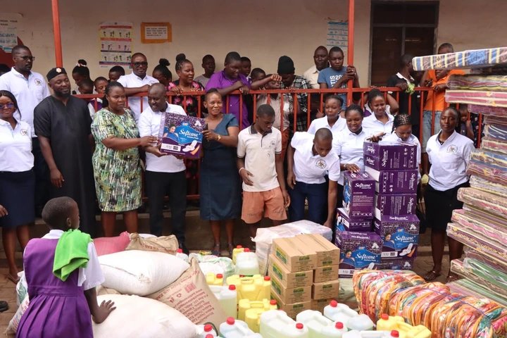MODVA, UPDF Extend Support to Kireka Special Needs School in Public Service Day Drive.