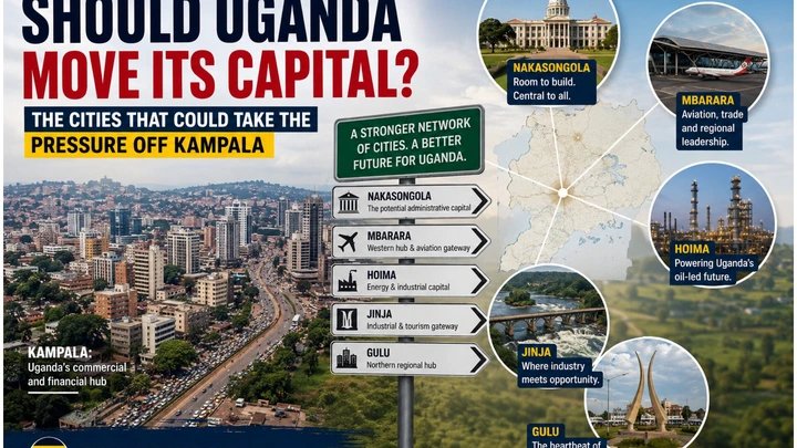 Should Uganda Move Its Capital? Here Are the Cities That Could Take the Pressure Off Kampala
