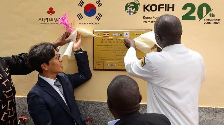 KOFIH, OPM Commission New Safe Water , Hygiene Facilities in Busoga