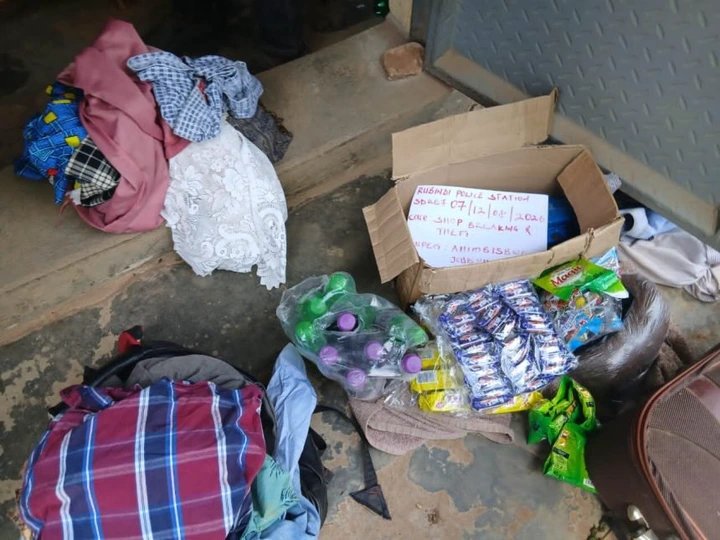 Three Suspects Arrested as Police Recover Stolen Goods in Mbarara