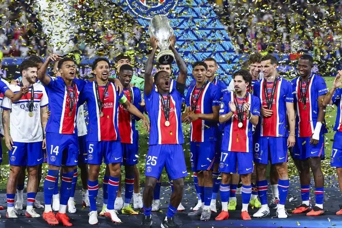 PSG beat Aston Villa to win UEFA Super Cup back-to-back, become first French team to make history