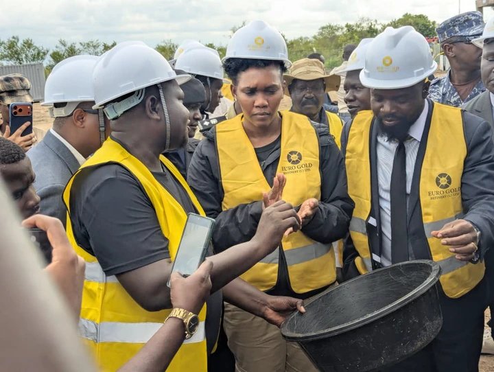 Nyamutoro launches Euro Gold mining site in Yumbe, company targets 80kg of gold monthly