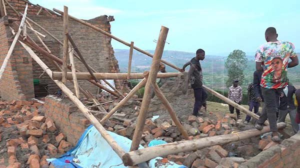 Rain destroys homes, gardens in Lwengo